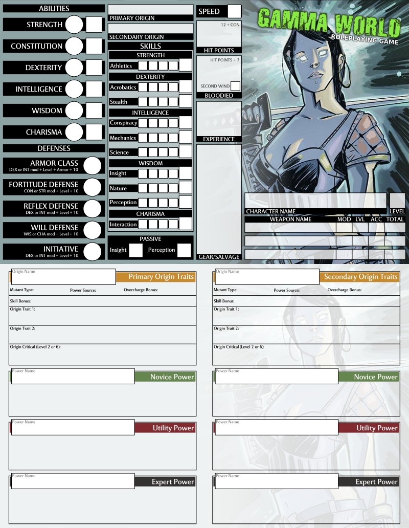 Gamma World Character Sheet Pdf - todaydatabase50.over-blog.com